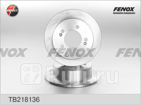 TB218136 - Диск тормозной задний (FENOX) Kia Soul 1 (2008-2014) для Kia Soul 1 (2008-2014), FENOX, TB218136