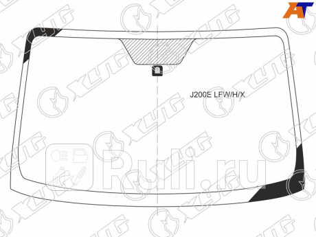 J200E LFW/H/X - Лобовое стекло (XYG) Daihatsu Terios 2 (2006-2021) для Daihatsu Terios 2 (2006-2021), XYG, J200E LFW/H/X