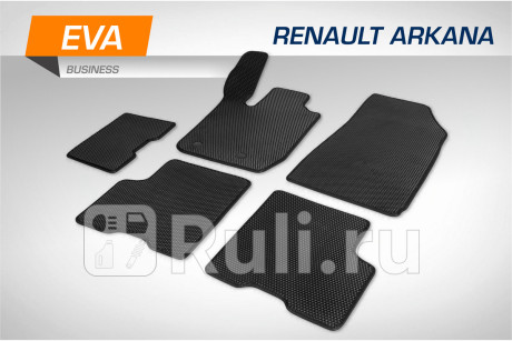 3470301 - Коврики в салон 5 шт. (AutoFlex) Renault Arkana (2019-2021) для Renault Arkana (2019-2021), AutoFlex, 3470301