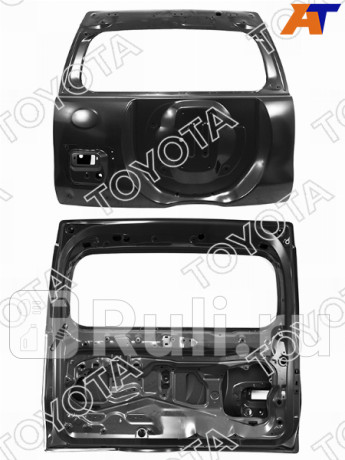 67005-60G41 - Крышка багажника (TOYOTA) Toyota Land Cruiser Prado 150 рестайлинг 2 (2017-2020) для Toyota Land Cruiser Prado 150 (2017-2020) рестайлинг 2, TOYOTA, 67005-60G41