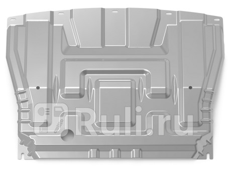 3.06038.1 - Защита картера + кпп (АвтоБроня) Lada Vesta (2015-2021) для Lada Vesta (2015-2021), АвтоБроня, 3.06038.1
