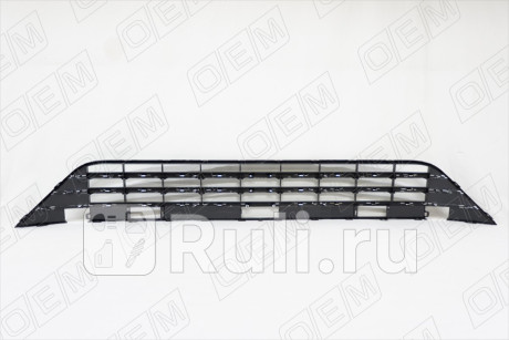 OEM3832 - Решетка переднего бампера центральная (O.E.M.) Volkswagen Touareg 2 рестайлинг (2014-2018) для Volkswagen Touareg 2 (2014-2018) рестайлинг, O.E.M., OEM3832
