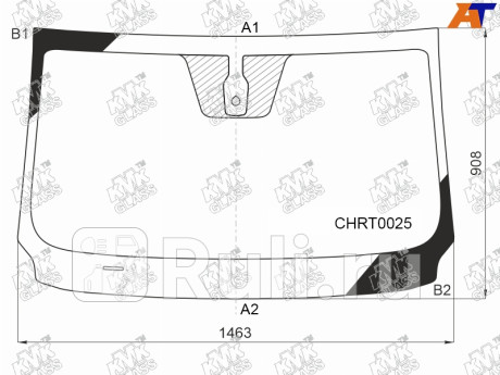 CHRT0025 - Лобовое стекло (KMK) Chery Tiggo 4 (2017-2021) для Chery Tiggo 4 (2017-2021), KMK, CHRT0025