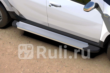 AFZDAALRD1502 - Пороги-подножки (комплект) (Arbori) Renault Duster рестайлинг (2015-2021) для Renault Duster (2015-2021) рестайлинг, Arbori, AFZDAALRD1502